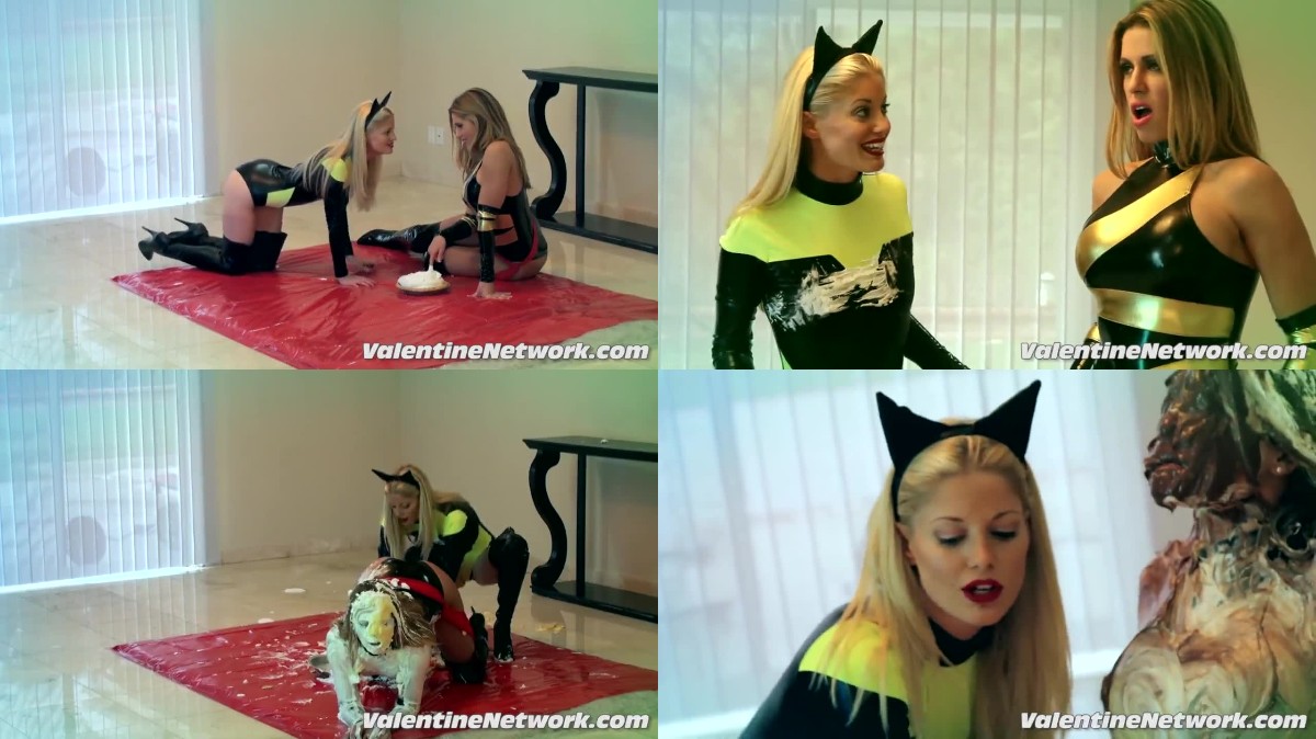 ValentineNetwork Lazer Kitty vs Wonder Vixen, scene 2