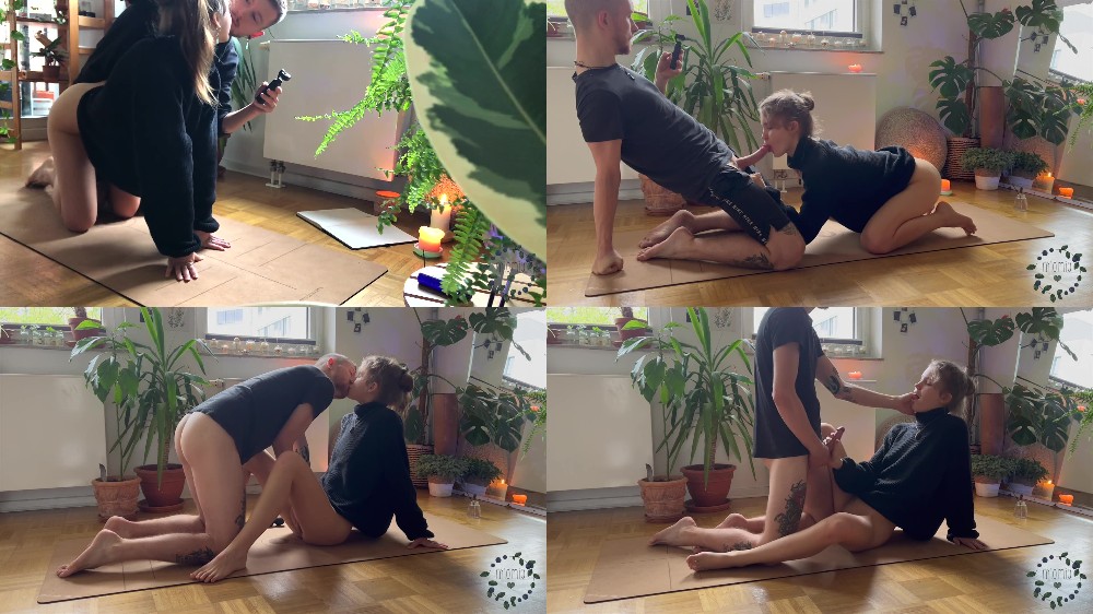 MioMioUwU – Sensual yoga ended up with deep and filling creampie