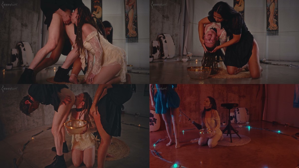 [Assylum] Nuria Millan and Eva Fay – Magia Sexualis a Rite of Ass and Mouth