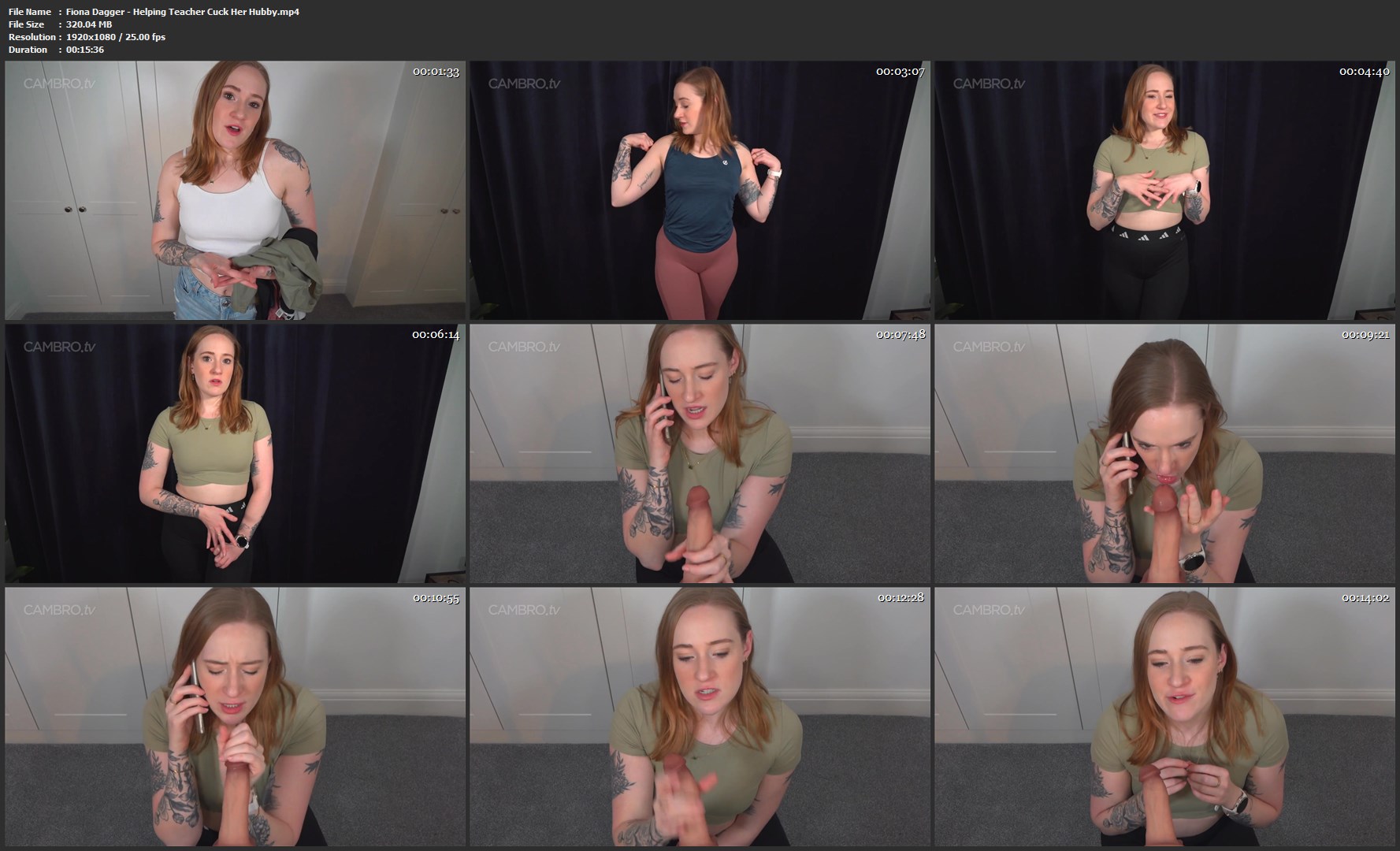 Fiona Dagger – 4 videos