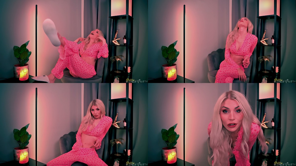 Goddess Blonde Kitty – Step-Sis Laughs at Your Boner