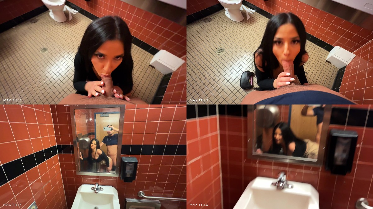 Max Fills – Public Bathroom Fuck With Sisters BFF Vanessa Marie [2160p]