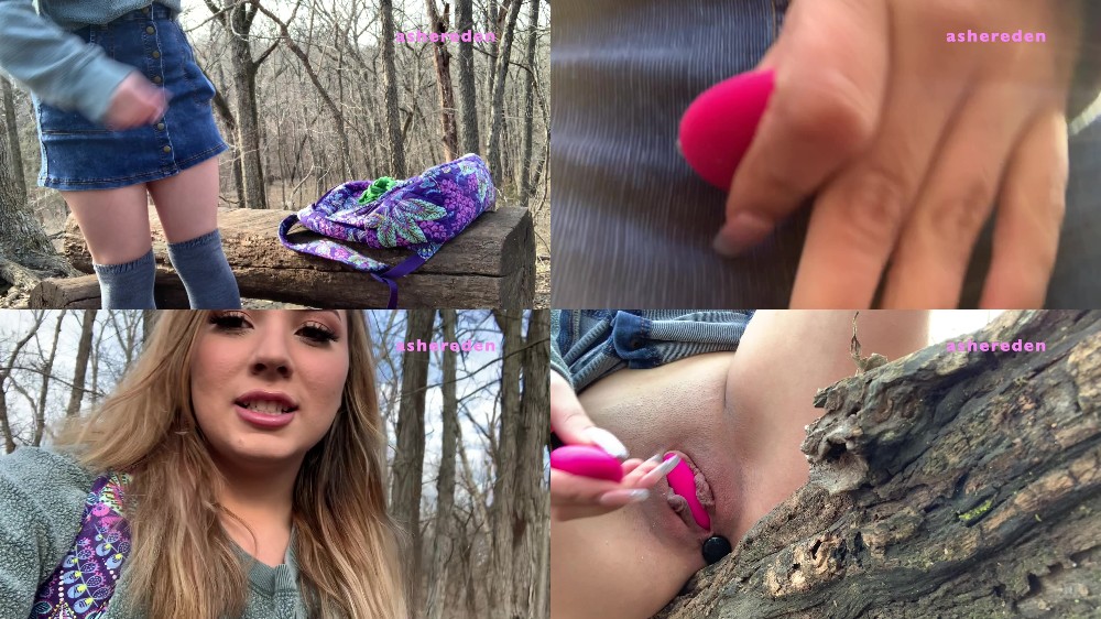 Asher Eden – Exhibitionist Vibing in the Woods