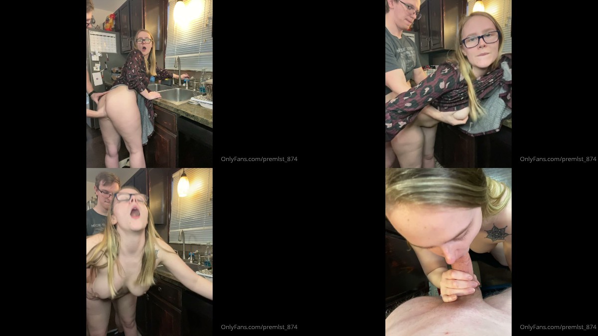premlst 874 – blonde homely girl with glasses – 5 videos