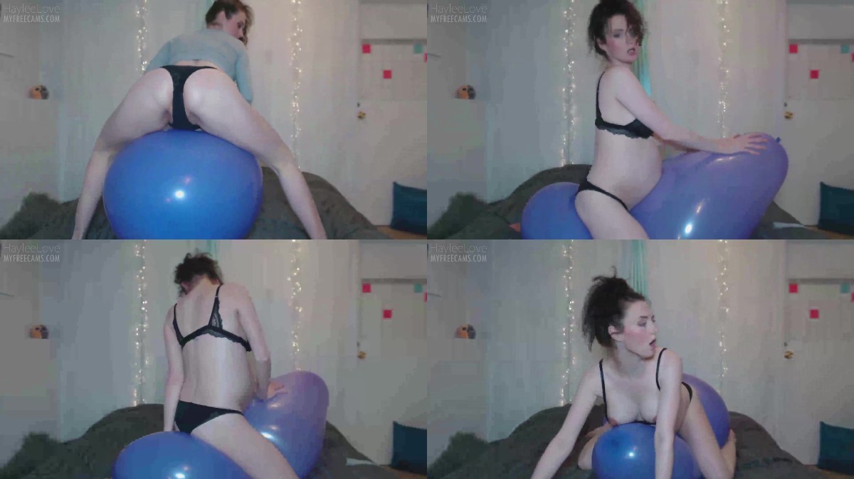 HayleeLove – Pregnant Balloon Ride + Vibe