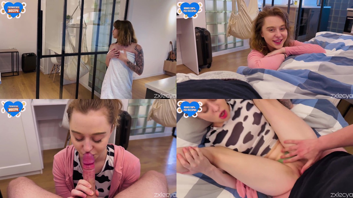 Zxlecya – My lesbian stepsister tried a dick for the first time